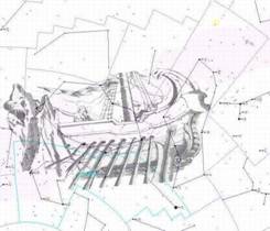 Созвездие &quot;Корабль Арго&quot; (Киль. Корма. Паруса. Компас.)
