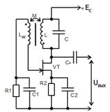 Реферат: Принципы построения и функционирования различного вида генераторов колебаний